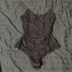 Guess Black Lace Bodysuit